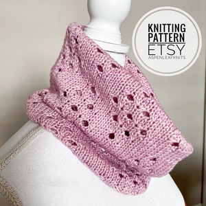 Knitting Pattern | BRIGHT NIGHT COWL by Aspen Leaf Knits