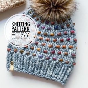 Knitting Pattern | JUJU BEANIE | Hat Knitting Pattern