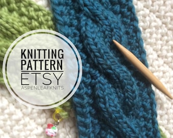 Mora Cable Headband Knitting Pattern | Ear Warmer (PDF Pattern)