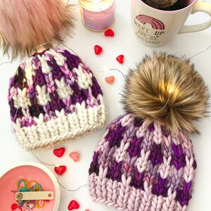 KNITTING PATTERN Some Bunny To Love Beanie Hat Knitting Pattern image 10