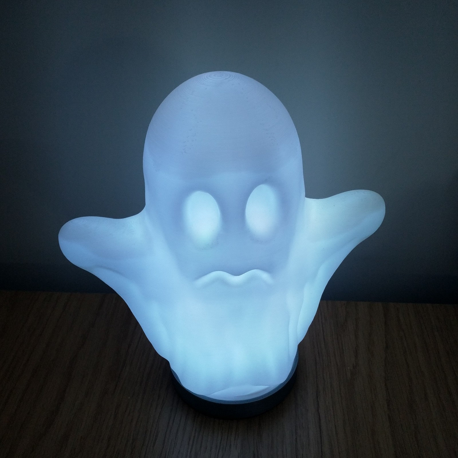 Halloween Lamp Ghost Lamp Lithophane alike Spooky lamp Etsy