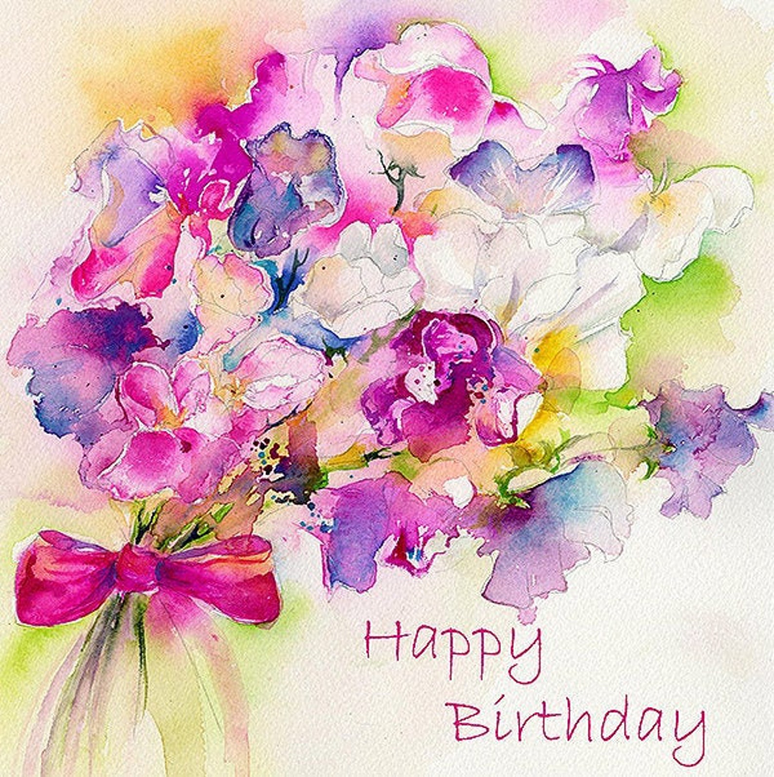 Happy birthday flowers картинки