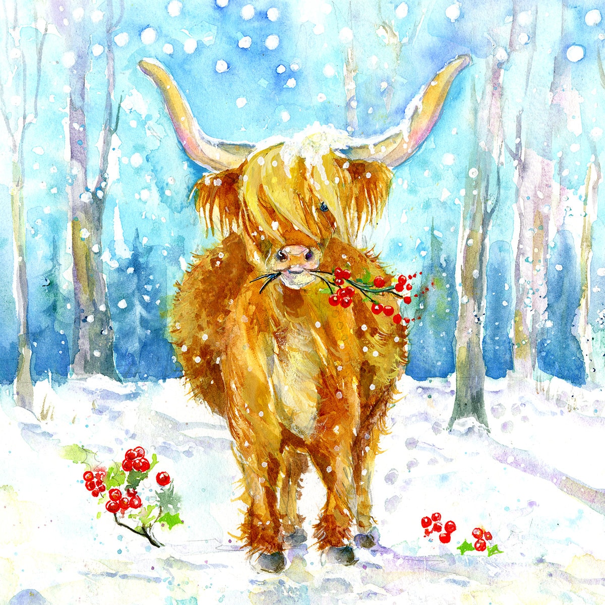 highland cows christmas highland cows christmas