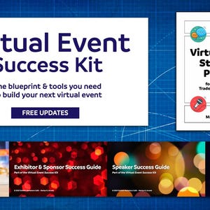 Virtual Event Success Kit: Strategic Planner & Guides (Printable)