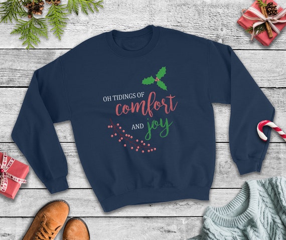 God Rest Ye Merry Gentlemen Christmas Carol Sweatshirt Oh Etsy