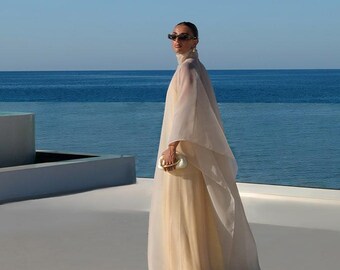 Organza Maxi  Cape