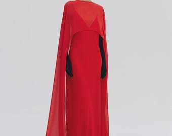 Chiffon Cape