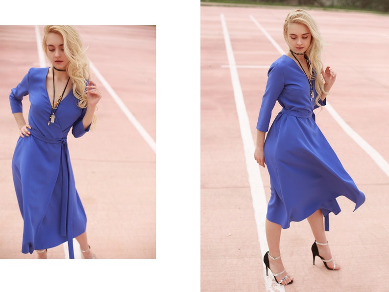 vintage style midi dress