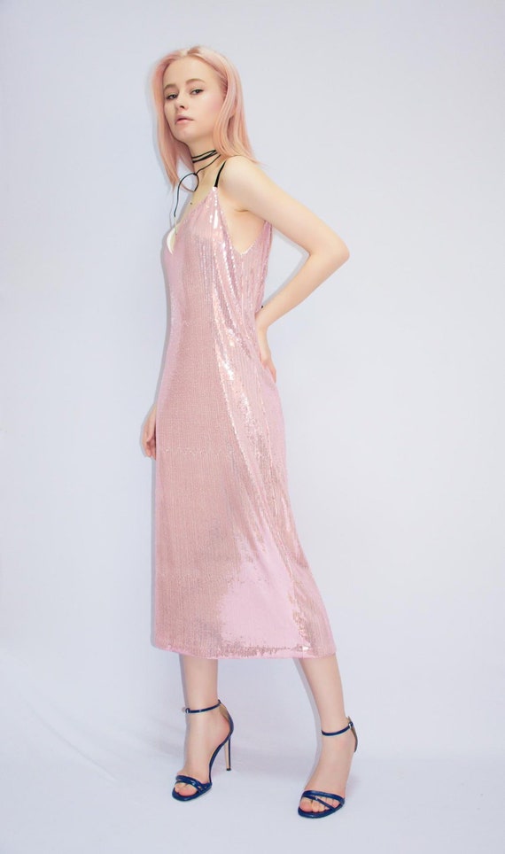 straight cut midi dress