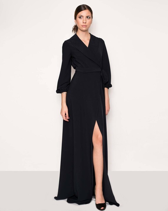 black tie formal gown