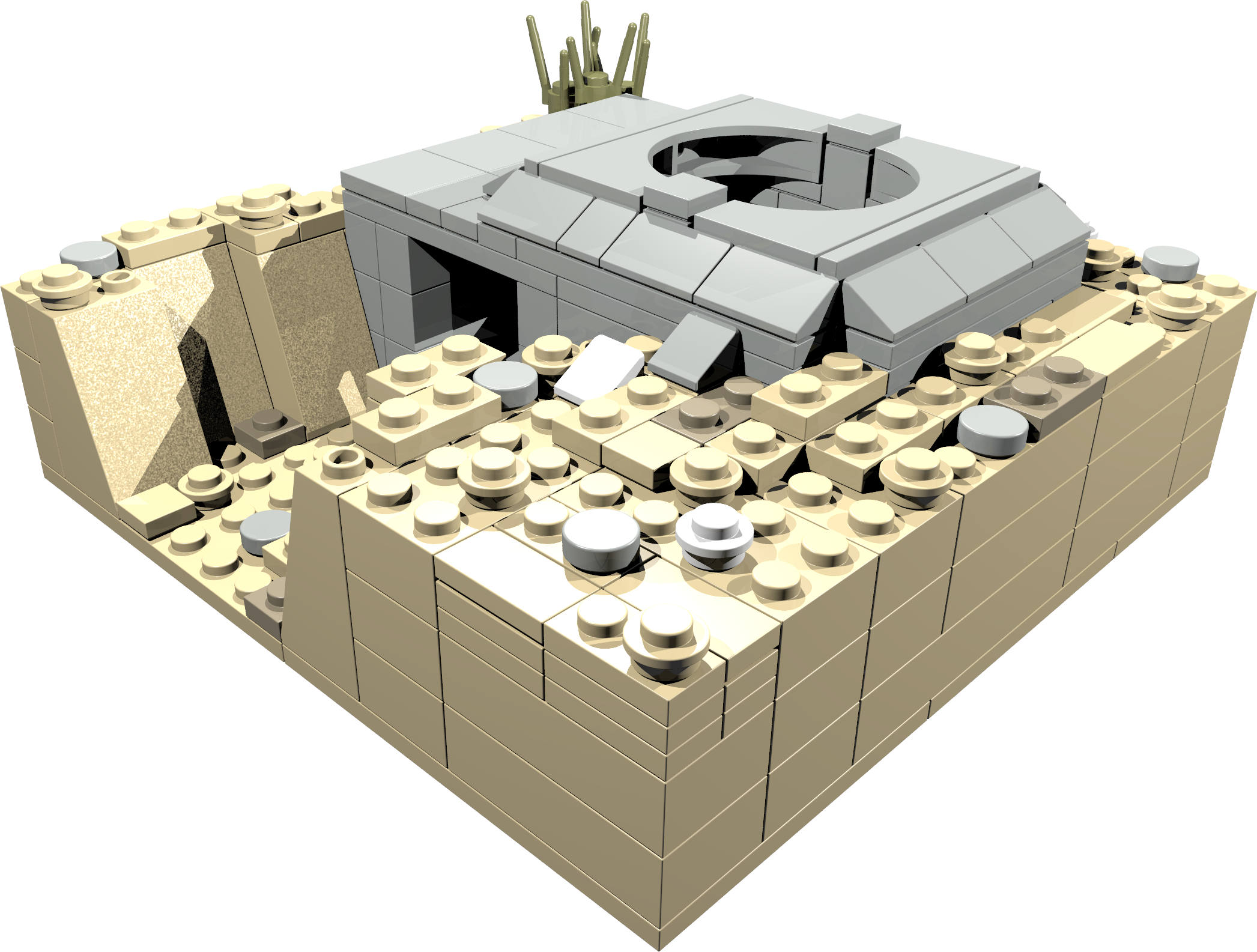 lego army bunker