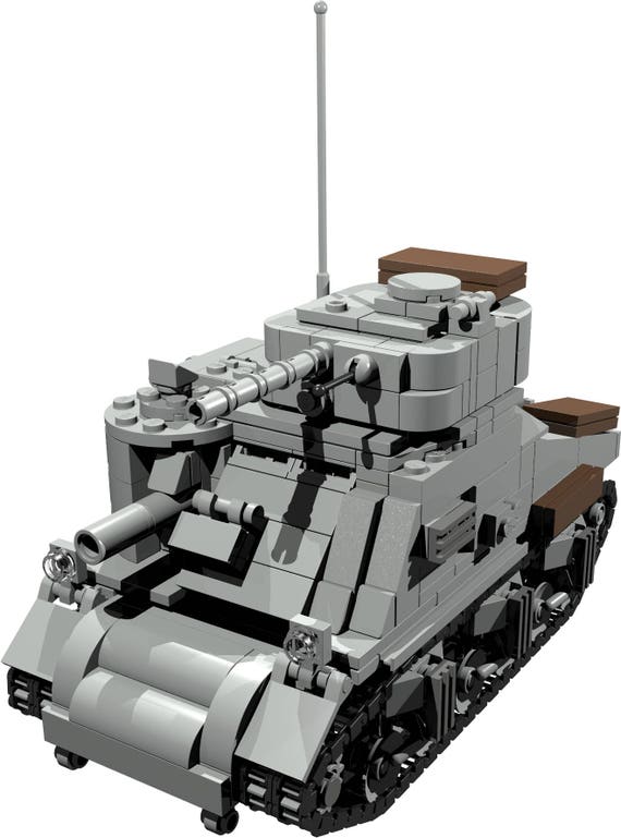 lego ww2 tank