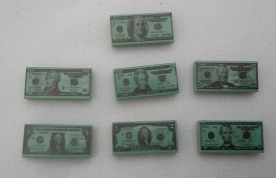 billetes de lego