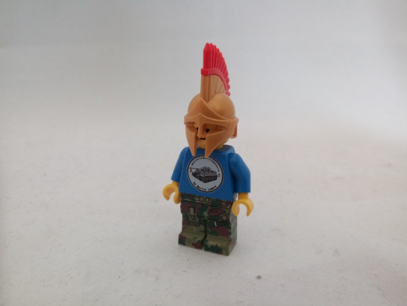6 silver helmets for LEGO\u00ae figures