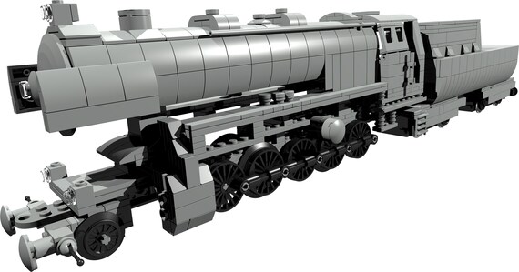 lego ww2 train