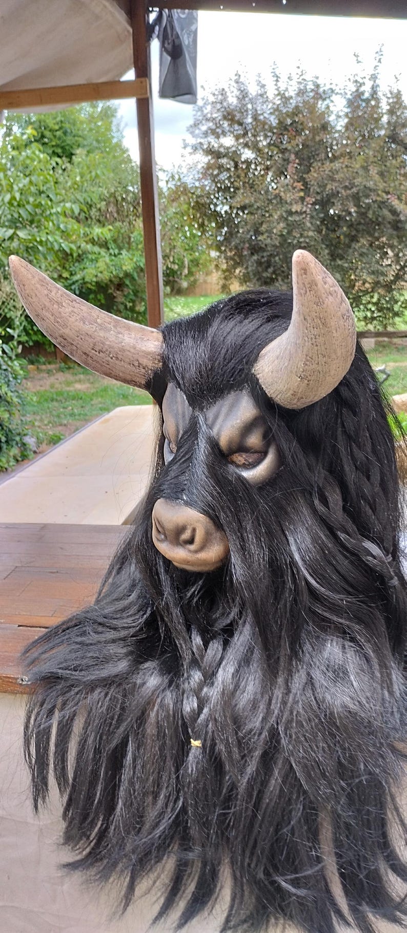 minotaur with large horns image 9