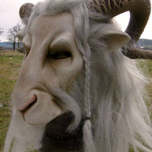 Goat Mask Etsy