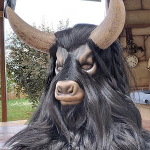 minotaur with large horns image 8