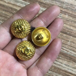 Gold Chanel Buttons -  Australia