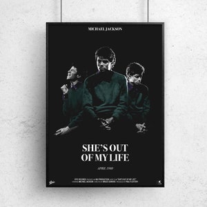 She&#39;s Out Of My Life - Original Poster Art Print