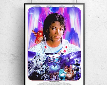 キャプテンEO - オリジナルポスターアートプリント - Etsy 日本