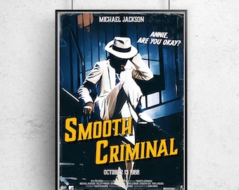 Smooth Criminal - Original Poster Art Print
