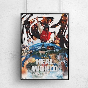 Heal The World - Original Poster Art Print