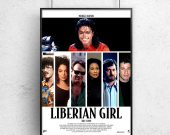 Liberian Girl - Original Poster Art Print