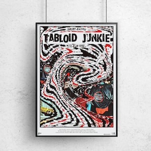 Tabloid Junkie - Original Poster Art Print