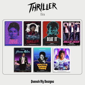 Michael Jackson - Poster dell'era THRILLER - Download digitale