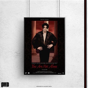 Michael Jackson - Non sei solo - Stampa artistica di poster originale