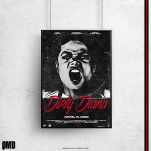 Michael Jackson - Póster original de DIANA SUCIA Lámina artística