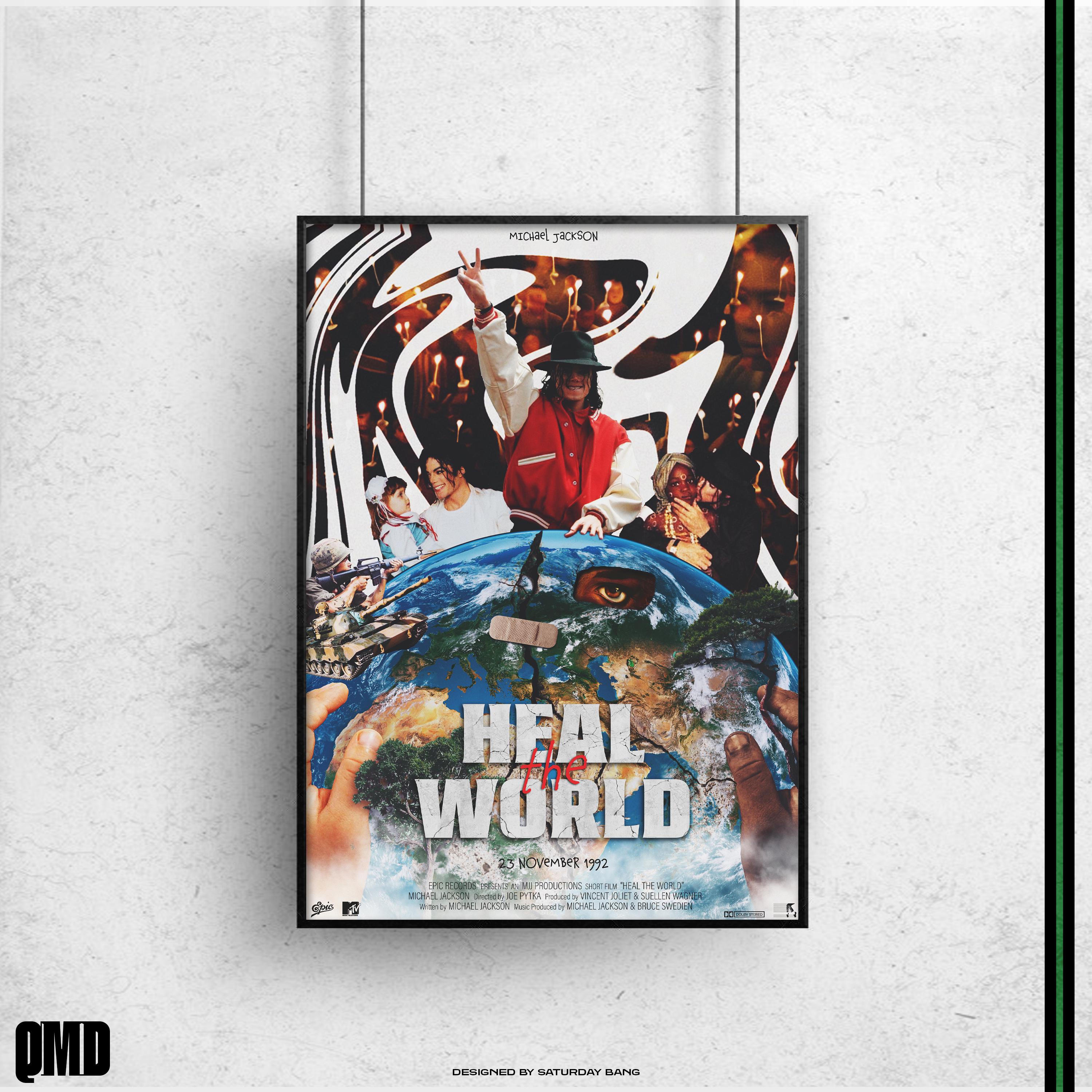 ヒール・ザ・ワールド - オリジナルポスターアートプリント - Etsy 日本