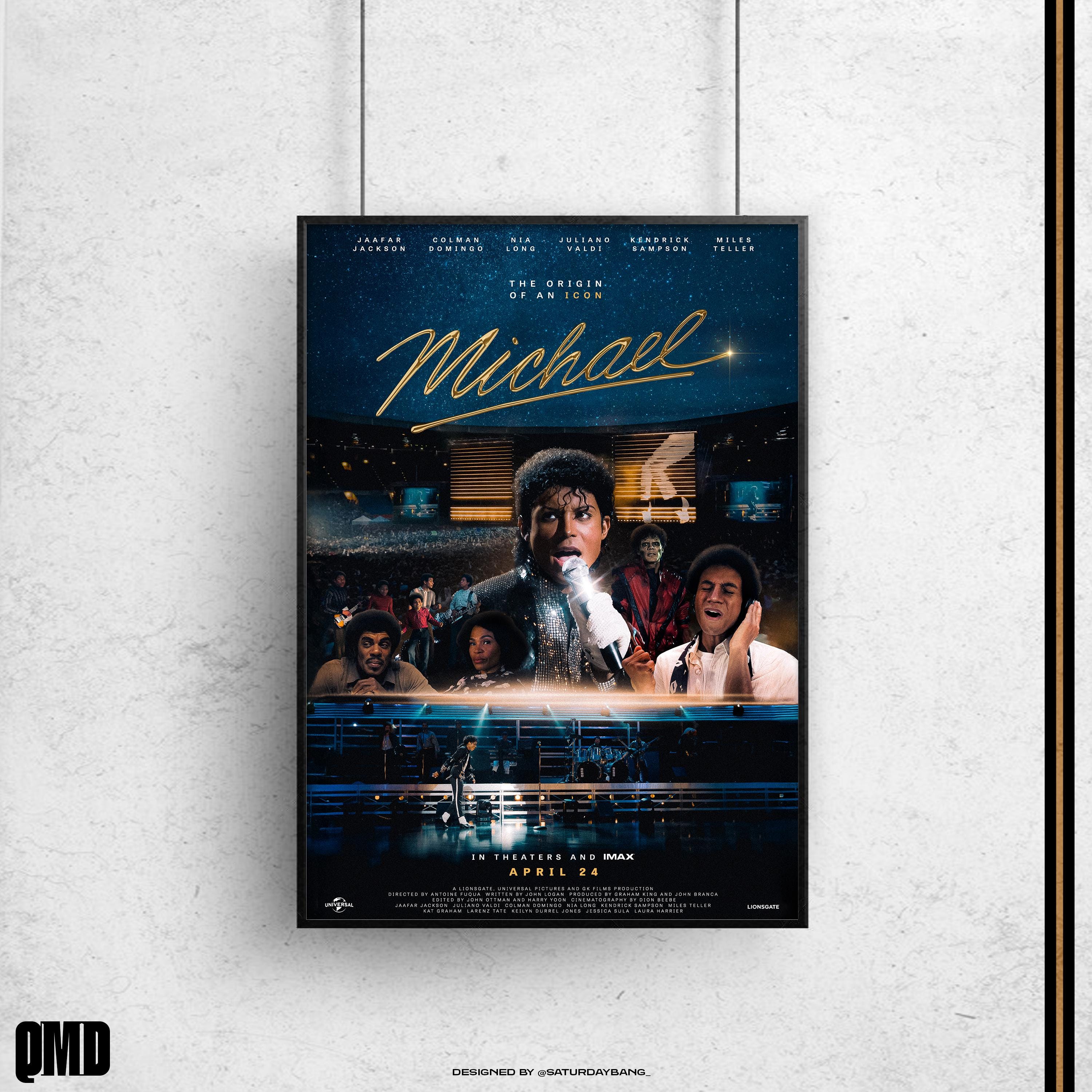 Discover Michael Biopic Movie - Original Poster Art Print