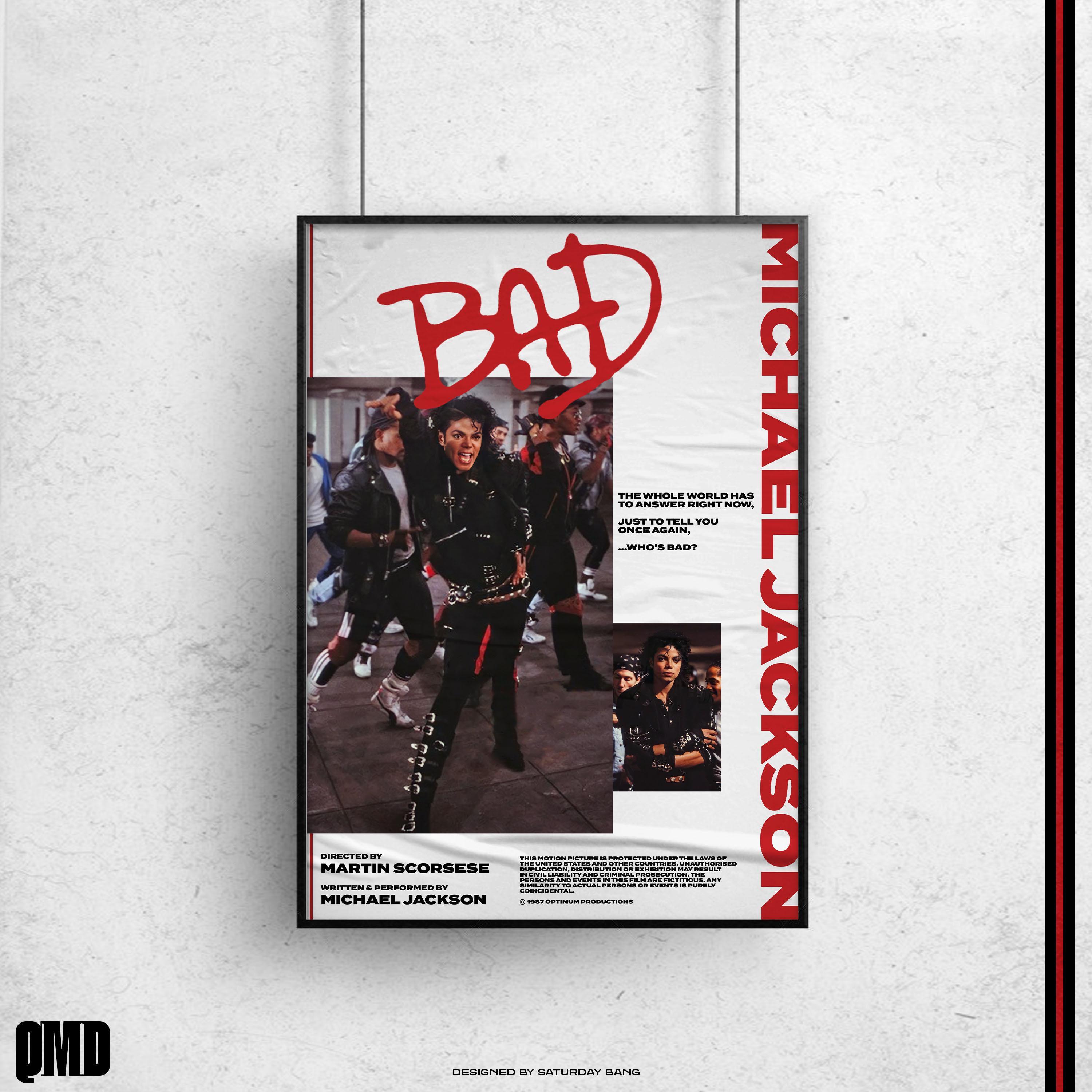 Jackson Bad Poster - Etsy