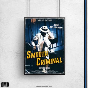 Póster original de SMOOTH CRIMINAL