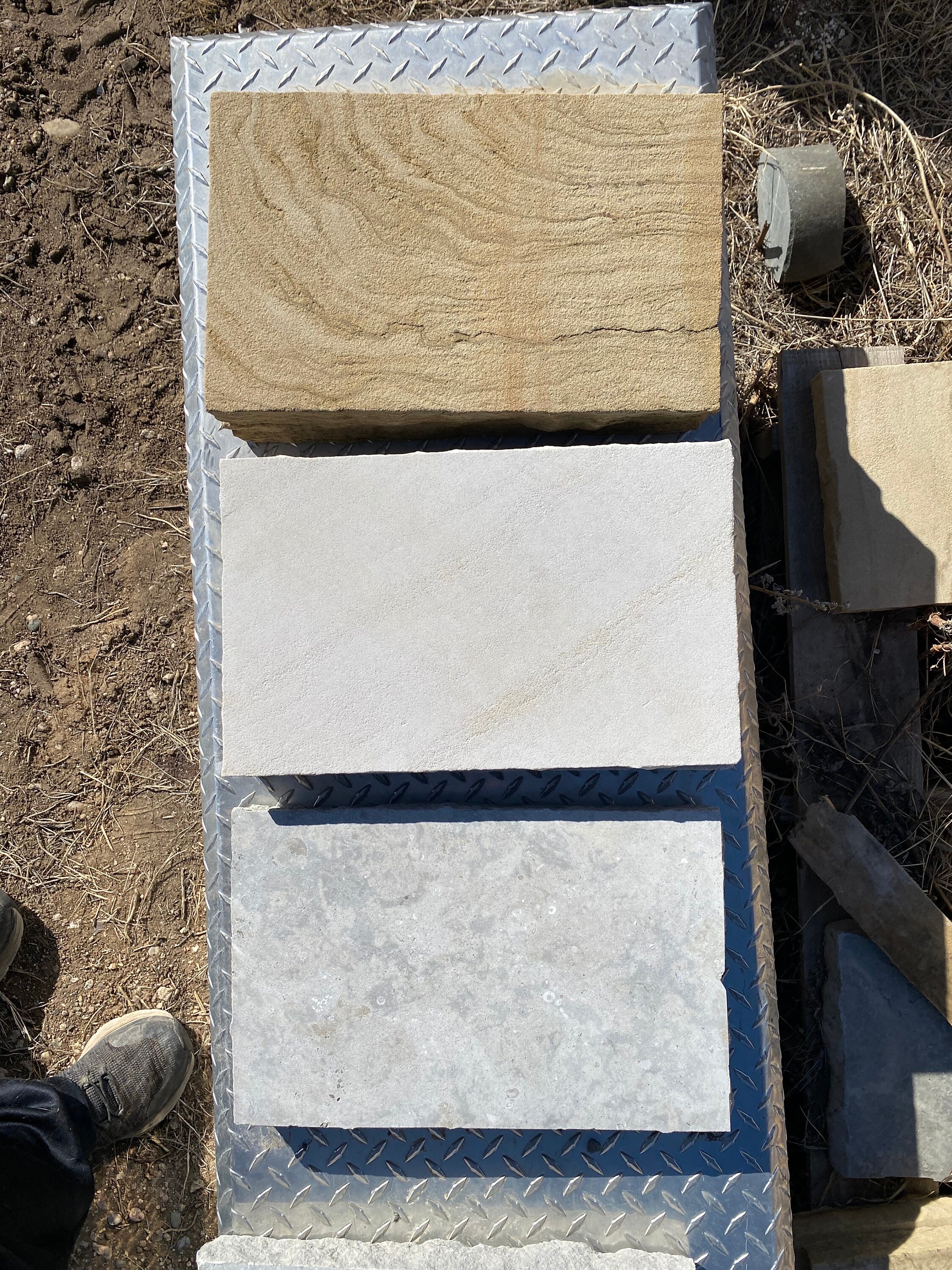 ★STONE ★ Stone  Same Day Domestic 24FW 8115624 Watermark Buff Custom Engraved Stone for Address Stone