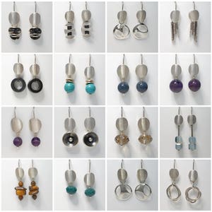 Zilver 925, Prime Oorbellen PLUS Enhancers, Wisselbaar oorbellen, Hangers, Stijlvol, Gesmeed, Gepolijst, Designer, Mix & Match, cadeau afbeelding 5