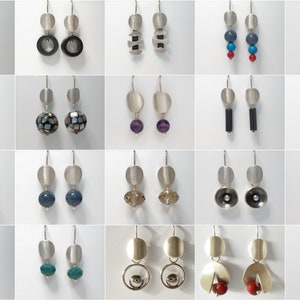 925 zilver Turquoise kralen Wisselbaar oorbellen Enhancers voor Prime oorbellen Stijlvol Hangers Cadeau voor haar Mix & Match Boho Casual afbeelding 3