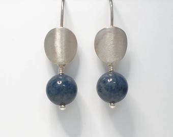 Sterling Silver,Lapis Lazuli,Interchangeable Earrings,Prime Earrings plus Enhancers,Stylish,Dangles,semi-precious stone,Mix & Match,Design