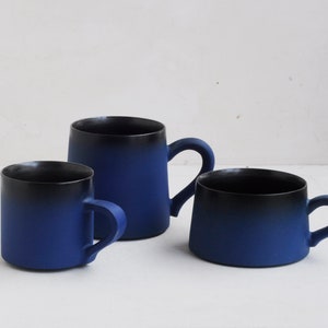 Handmade coffee ceramic mug,Clay mugs,Pottery coffee mug,tumbler,tea cup,craft cups,art mugs,designer mug, coffee lover gift,mug with Saucer image 5