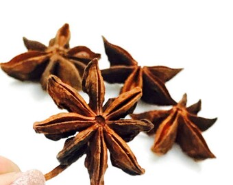 Whole and Powder STAR ANISE - Illicium Verum,Ground Star Anise