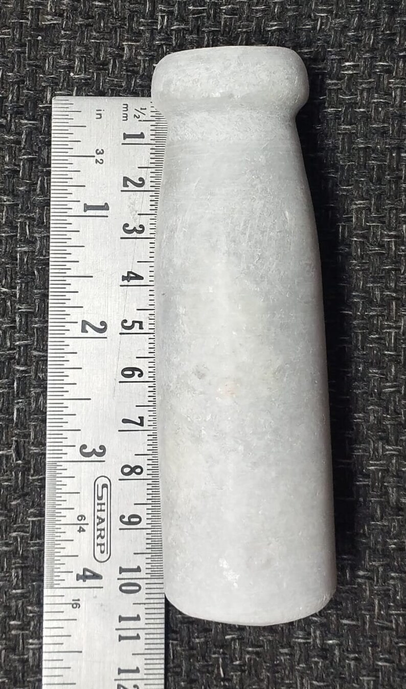 Engraved Mortar and Pestle Set Polished White Marble From Etsy