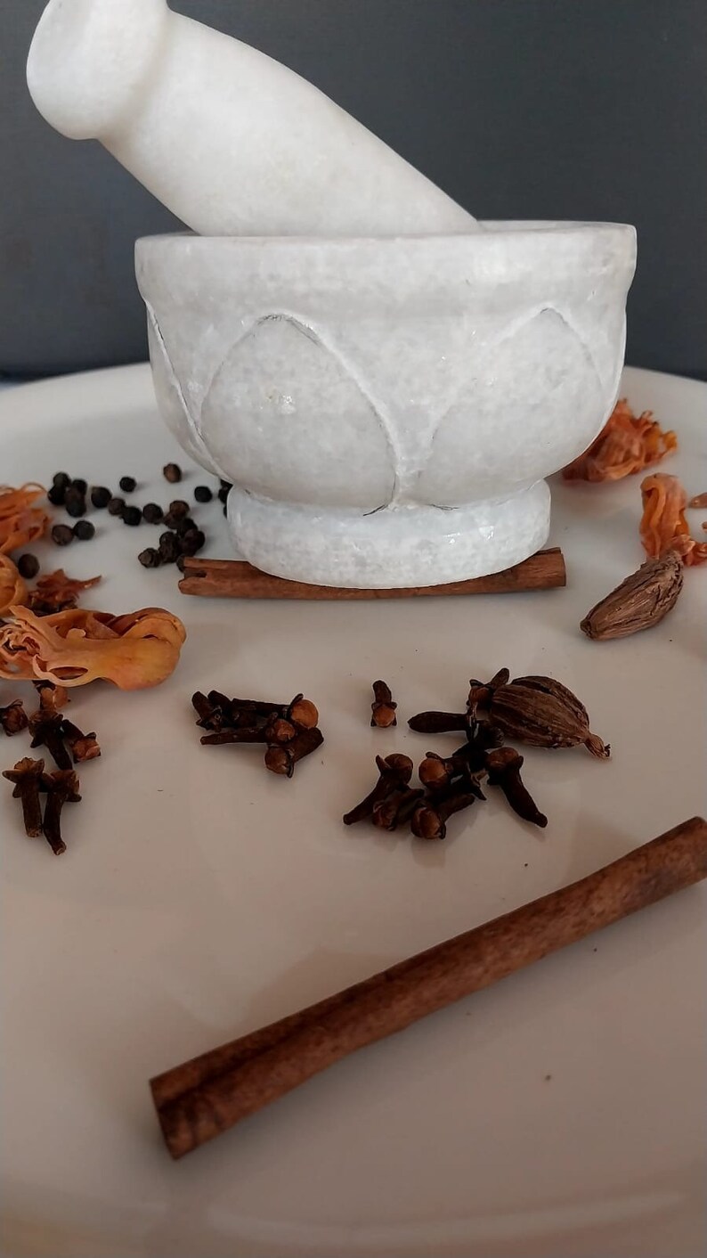 Engraved Mortar and Pestle Set Polished White Marble From Etsy