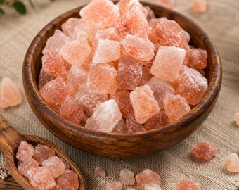 Ganze Himalaya-Salzkristalle | Gourmet-Koch- und Badesalz in Lebensmittelqualität