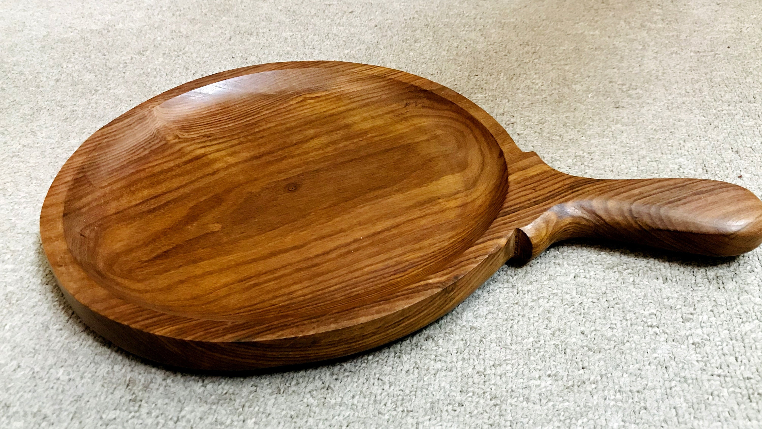 Wooden Pizza Pan Serving BoardKitchen Accessories Etsy