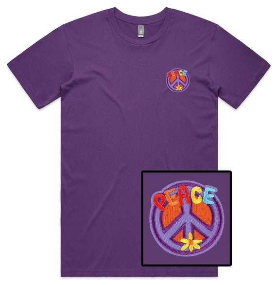 Colour of peace t shirt online
