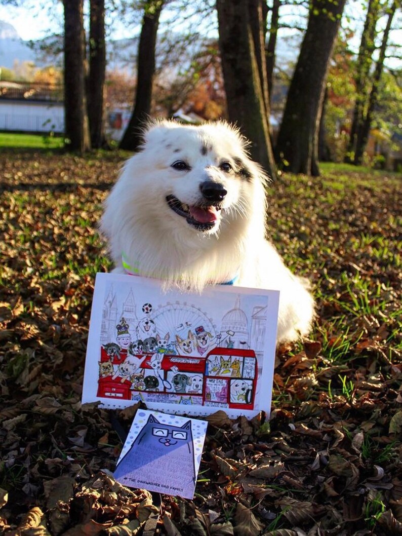 Calendrier 2021 amoureux des animaux de compagnie peinture
