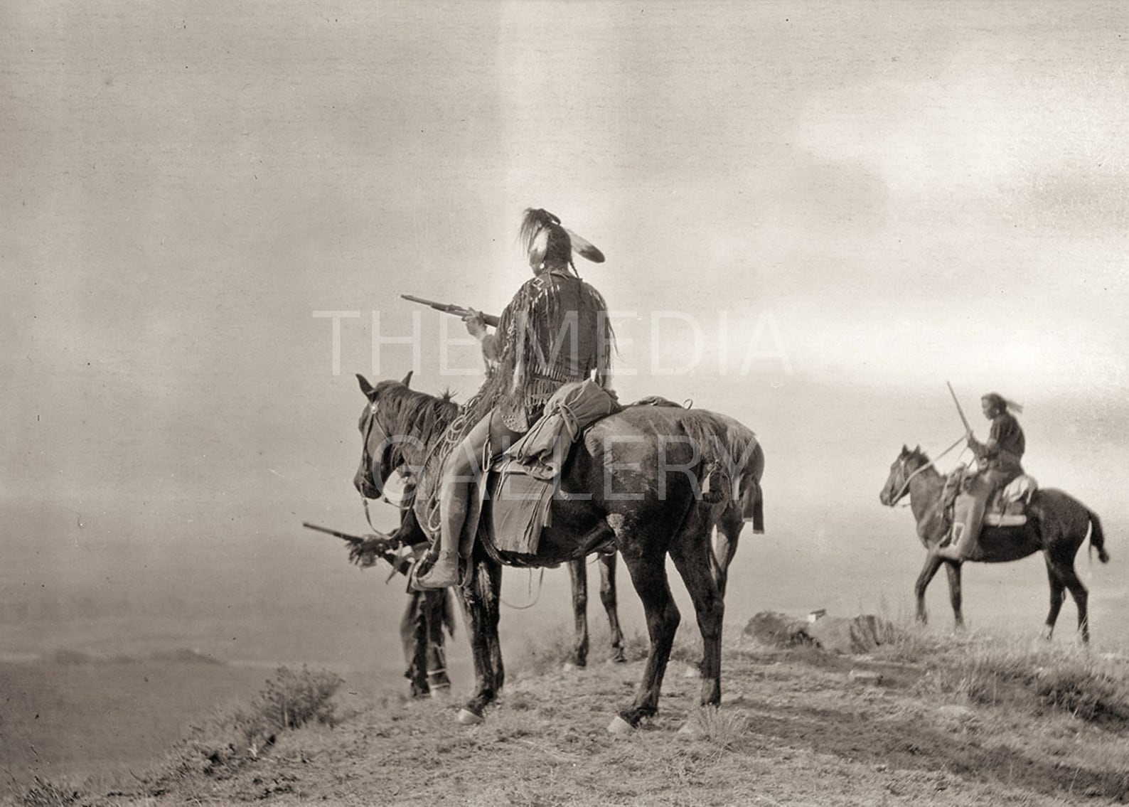 Custer's Crow Scouts 7 X 5 Photo Print Native American Art Dog Art ...