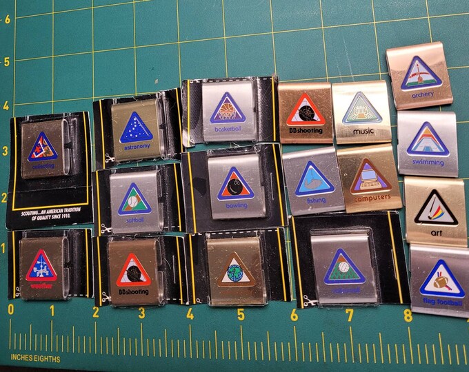 Vintage 18 Cub Scout Belt Loops. 10 New in Package. Etsy